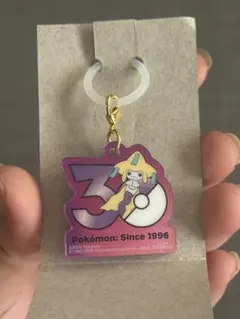 ポケチャーム ポケモン 30周年 アクリルキーホルダー ジラーチ