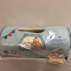 大人気 すみっコぐらし すみっコ キャンプ ティッシュ てのりぬいぐみ しろくま