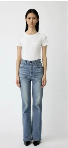 moussy/MVS flare/25inch/M/デニムパンツ - メルカリ