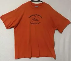 JERZEESプリント Tシャツ オレンジ XL