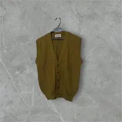 古着　ニットベスト　日本製　ヴィンテージ　アメカジ　y2k