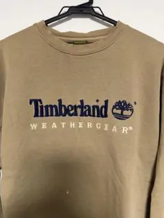 Timberland WEATHERGEAR 刺繍 スウェット ベージュのサムネイル