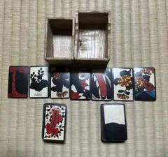 昭和レトロ 任天堂製 花札セット 木製収納箱付き 昭和レトロ 任天堂製 花札セット 木製収納箱付き - メルカリ