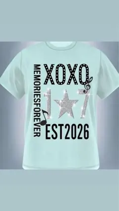 XOXO 17 MEMORIESFOREVER Tシャツ