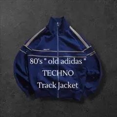 70s-80soldadidasオールドアディダスTECHNOトラックジャケット