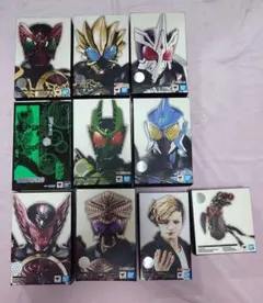 真骨彫 仮面ライダーダブル エクストリーム ディケイド クウガ