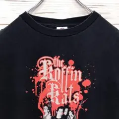 《希少》DELTA PRO WEIGHT☆Tシャツ M デカロゴ 黒色 T151