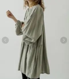 mystic ギャザーミニワンピース