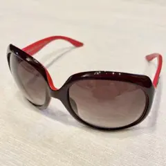 美品】CHANEL・シャネル・サングラス・リボン・赤・58◻︎17 135
