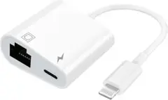 Apple MFi認定 Lightning to Ethernetアダプター
