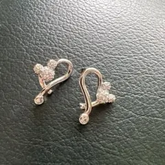 Disney ハート型ピアス