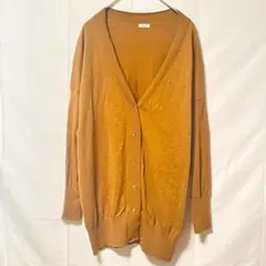イエナ 長袖 リネン混 Vネック カーディガン 上品 きれいめ シンプルのサムネイル