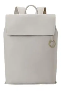 MILESTO リュック　旅　パソコン　 Mベージュグレー　半額　ほぼ新品