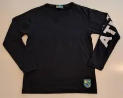 ATHLETA 黒長袖カットソー(150cm)、白色半パン(ジュニアSサイズ)