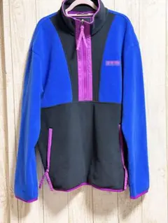 【美品】Columbia ハーフジップフリース S