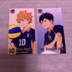 劇場版ハイキュー‼︎展　トレーディングチケット風カード　日向翔陽　影山飛雄