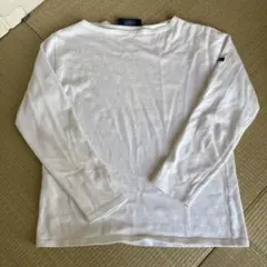 SAINT JAMES ホワイト長袖Tシャツ - メルカリ