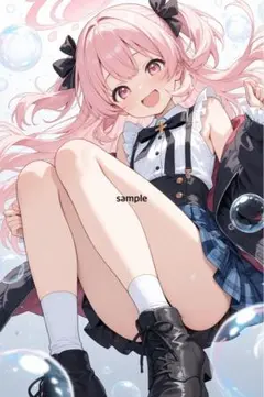 m1513 AIイラスト　かわいい　A4ポスター