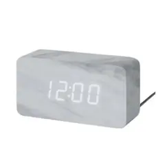 大理石の置き時計/昭和レトロモダン/ 5.2kg/ジャンク/インテリア向き