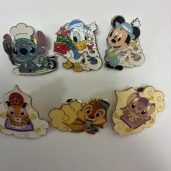 り*ご様 Disney ピンバッジ 6個セット