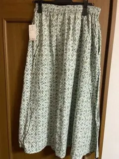 Samansa Моs2　レトロ壁紙風スカート