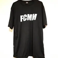 FCMM サイズL ロゴプリントtシャツ