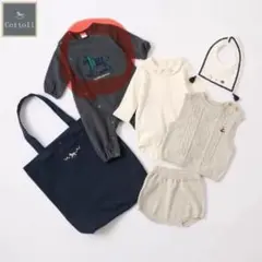 cottoli 福袋　80サイズ　カバーオール　バースデイ