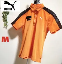 【PUMA】【Mサイズ】プーマ　メンズ　 半袖 ポロシャツ　トップス　スポーツ