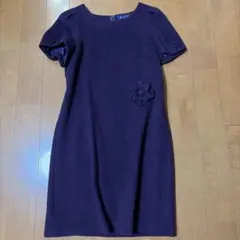 M'S GRACY エムズグレイシー ワンピース パープル 38 秋冬物