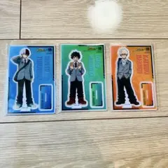 僕のヒーローアカデミア くら寿司 アクリルスタンド 3点セット