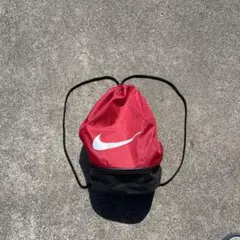 90s NIKE 銀タグ　ナップサック　y2k テック系