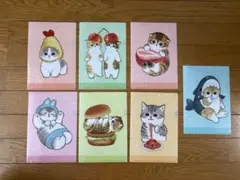 mofusand展 ノベルティ クリアファイル 非売品 新品未使用 7枚セット