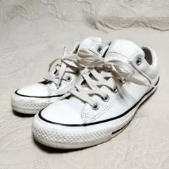 コンバース ホワイト ローカット スニーカー