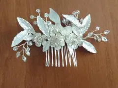 【試着のみ】ウェディング ブライダル髪飾り
