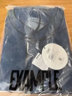 EXAMPLE デニムフーディーベースボールシャツのサムネイル