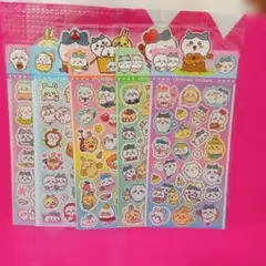 ホログラム加工シール⑤点set☆キラキラシール☆（ちいかわ）