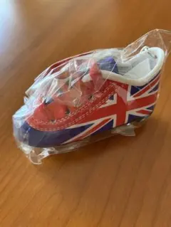 【非売品】ユニオンジャック　シューズ型キーホルダー　イギリス