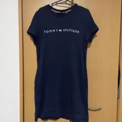 tommyhilfiger ロゴチュニックミニワンピース　ネイビー　Mサイズ　紺