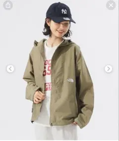 レアカラー THE NORTH FACE コンパクトジャケット ライトグリーン