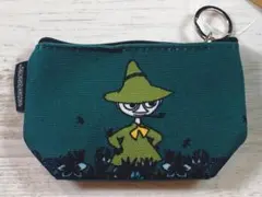 [新品・未使用] ムーミン　コインケース　スナフキン　グリーン　ポーチ