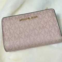 MICHAEL KORS ♡ ピンク 二つ折り財布