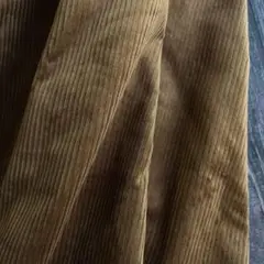 ストレッチコーデュロイ生地3mm畝コットン ブラウン 幅145×200cm延長可