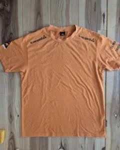 le coq sportif オレンジ Tシャツ　サイズM