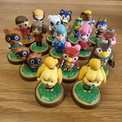 どうぶつの森 amiibo アミーボ 17体セット