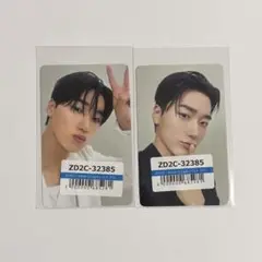 ATEEZ Ashes to Light JP FC限定トレカ サン セット