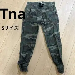 Tna 【S】迷彩柄 カジュアルパンツ ジョガーパンツ　レディース