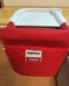 Inglesina mhome fast 赤 テーブルチェア ベビーチェア