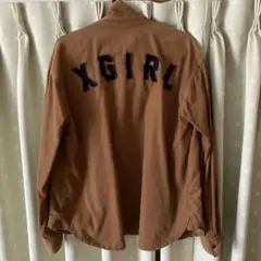 X-girl エックスガール　コーデュロイシャツ