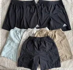 UNIQLO・adidas ハーフパンツ 6点 まとめ売り