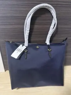 【新品】ラルフローレン　トートバッグ　紺色